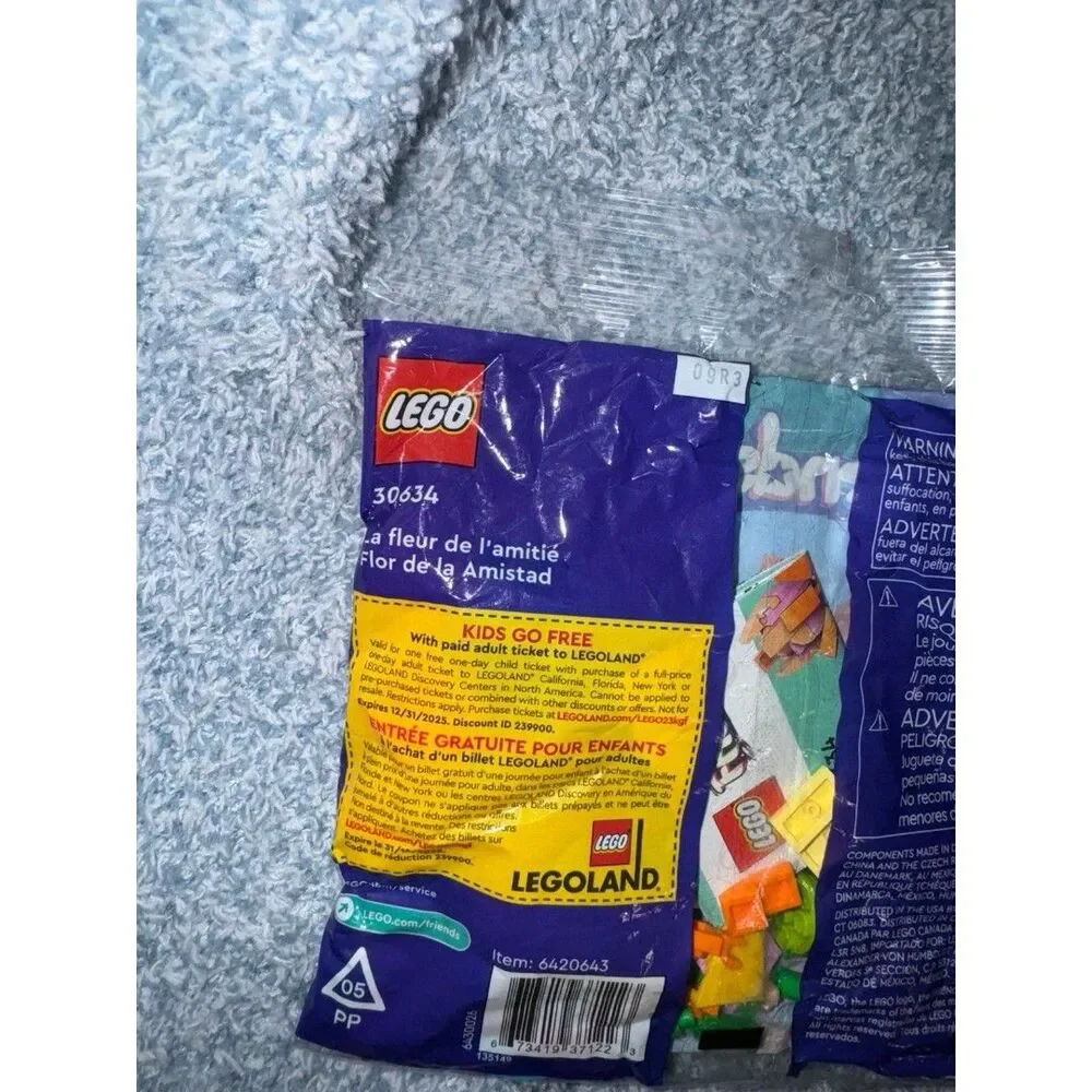 LEGO 30634 | Friends | Friendship Flowers | New In Sealed Polybag 84 pieces B22
